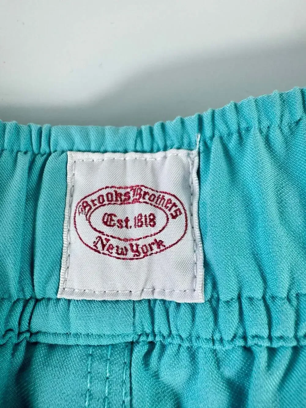 Brooks Brothers L Swim Trunks with Contrast Piping